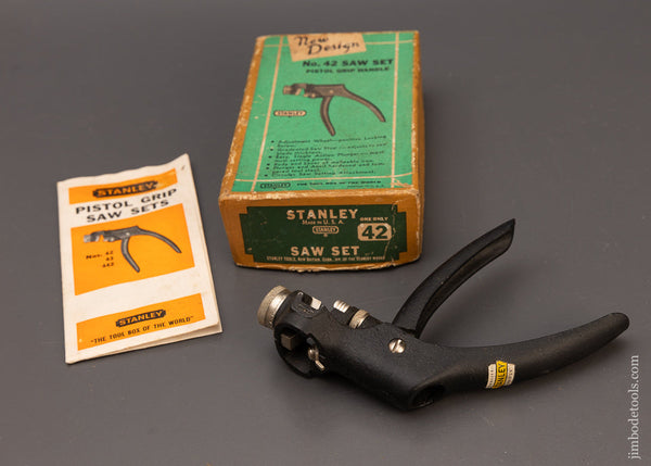 STANLEY No. 42 Saw Set Mint in Box - 111583