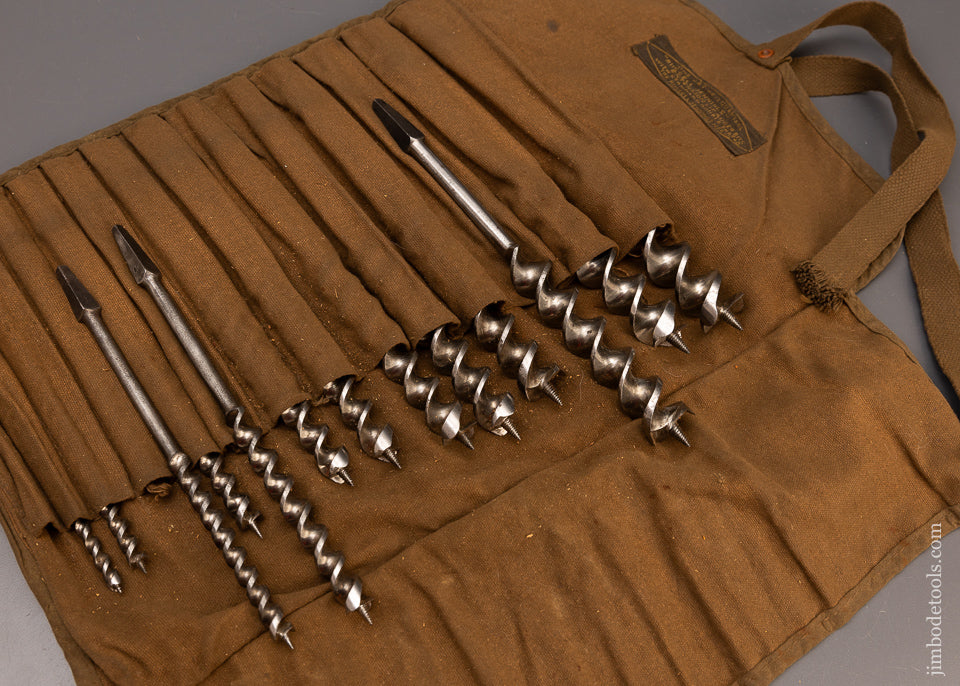 Extra Fine Complete, Matched, Graduated Set of 13 RUSSELL JENNINGS Bits - 111601