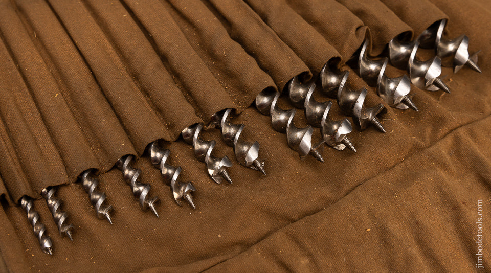 Extra Fine Complete, Matched, Graduated Set of 13 RUSSELL JENNINGS Bits - 111601