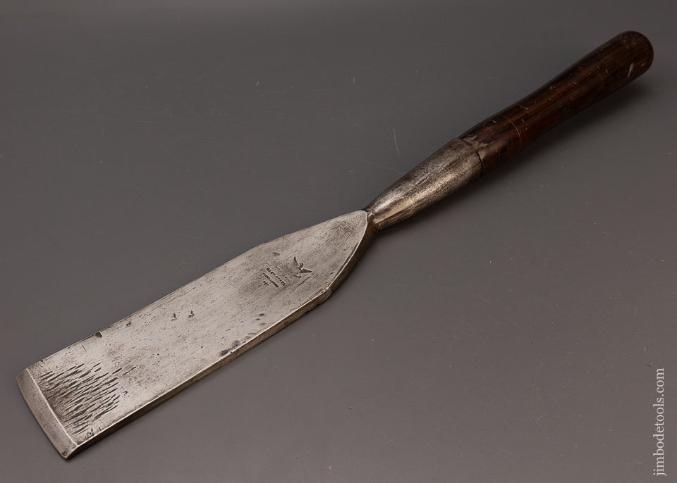 WILCOX & CO. EAGLE Stamp Rosewood Handled Timber Framing Slick - 111617