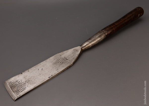 WILCOX & CO. EAGLE Stamp Rosewood Handled Timber Framing Slick - 111617