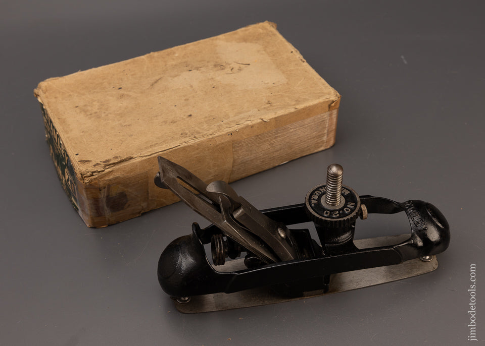 Near Mint in Box STANLEY No. 20 Circular Plane Unused - 111618