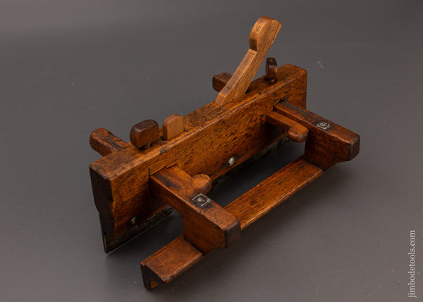 Rare 5 STAR 18th Century Plow Plane IOHN BASSET OF NORTON - 111619