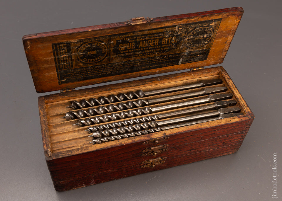 Fine Complete Matched Set of 13 RUSSELL JENNINGS Auger Bits - 111650