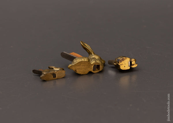 Set of 3 PAUL HAMLER Miniature Rabbit Rabbet Planes - 111659 – Jim Bode ...