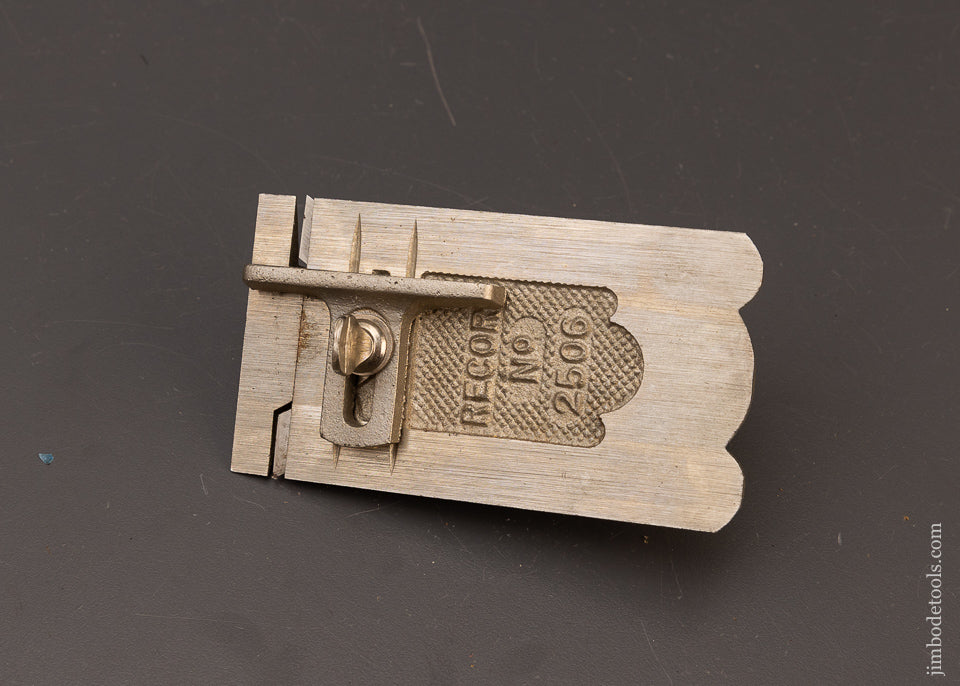 RECORD No. 2506S Side Rebate Plane with Fence Mint in Box - 111665