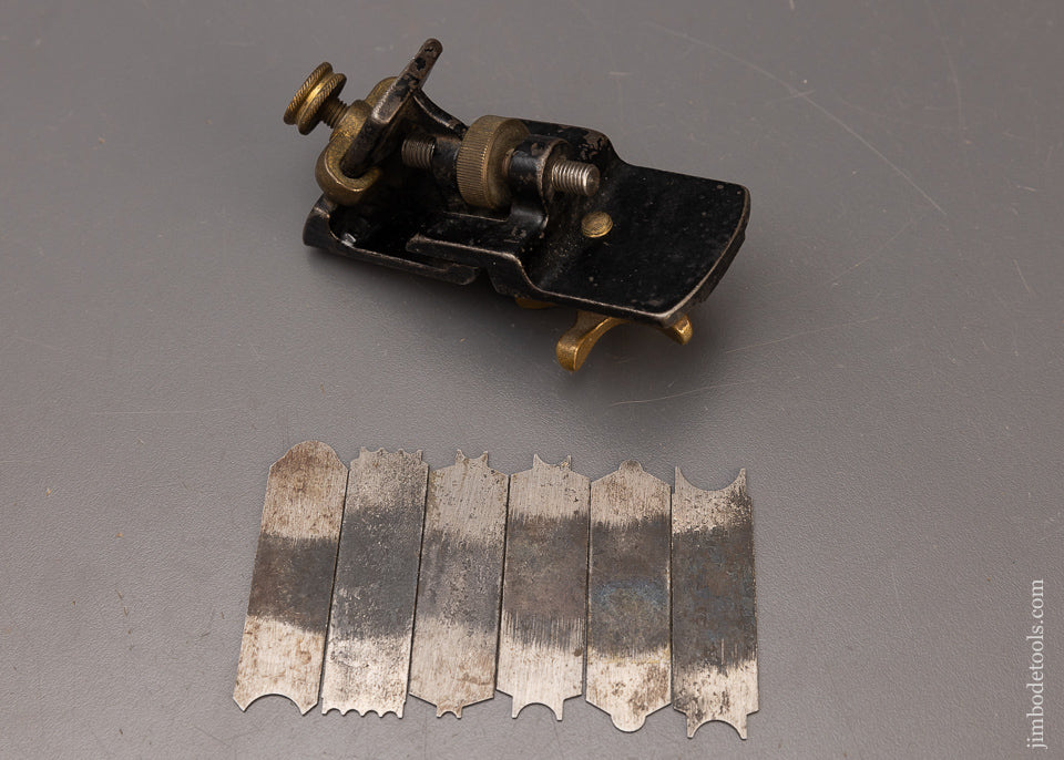 Fine Beading Attachment for STANLEY No. 72 1/2 Chamfer Plane with all 6 Cutters - 111683