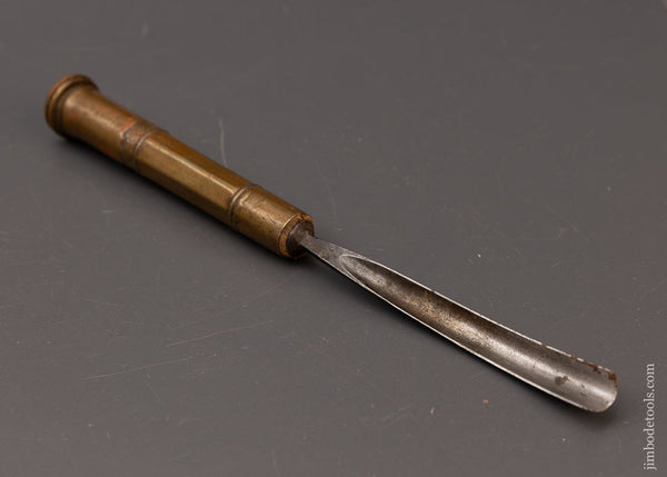 Beautiful Brass Handle ADDIS Carving Gouge - 111702