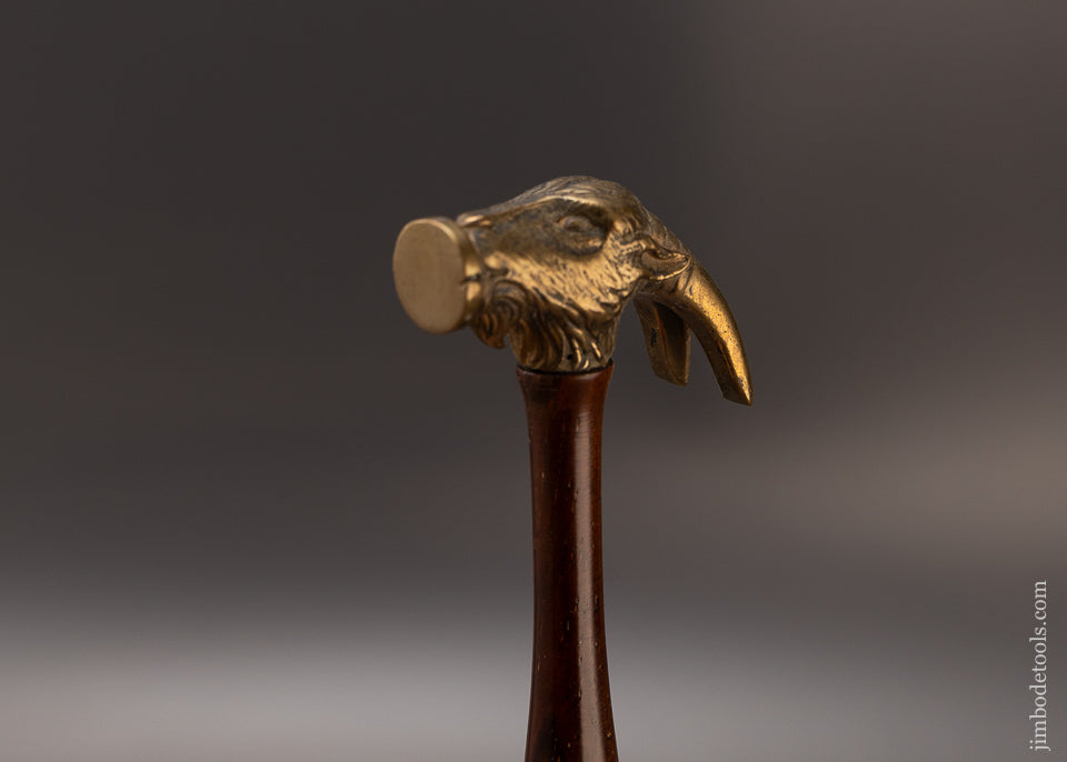 PAUL HAMLER 5 3/4 Inch Goat Head Hammer - 111705