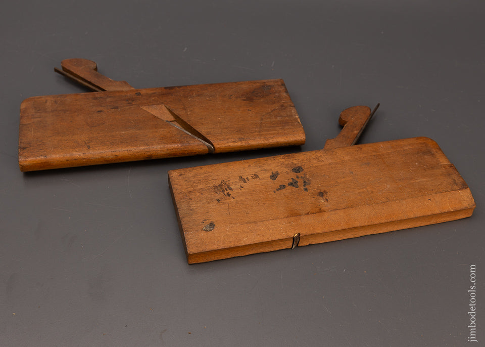 Fine Pair of 1/2 Inch Hollow & Round Planes by WM. WOODWARD - 111715