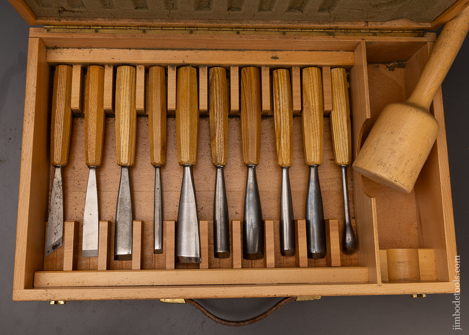 Amazing Set of 20 Mint PFEIL SWISS MADE Carving Chisels Gouges - 111722