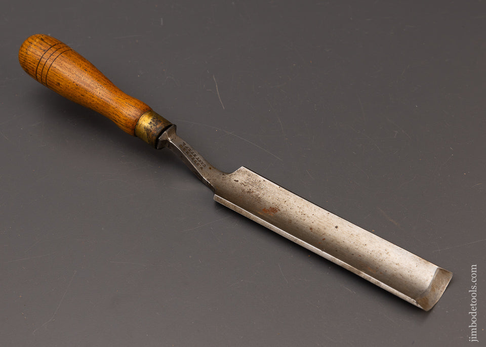 1 3/8 Inch Crank Neck Paring Chisel W. BUTCHER - 111740