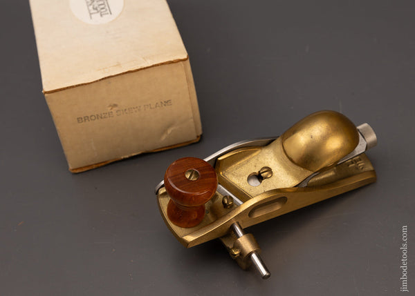 LIE NIELSEN No. 140 Bronze Skew Block Plane Mint in Box - 111747