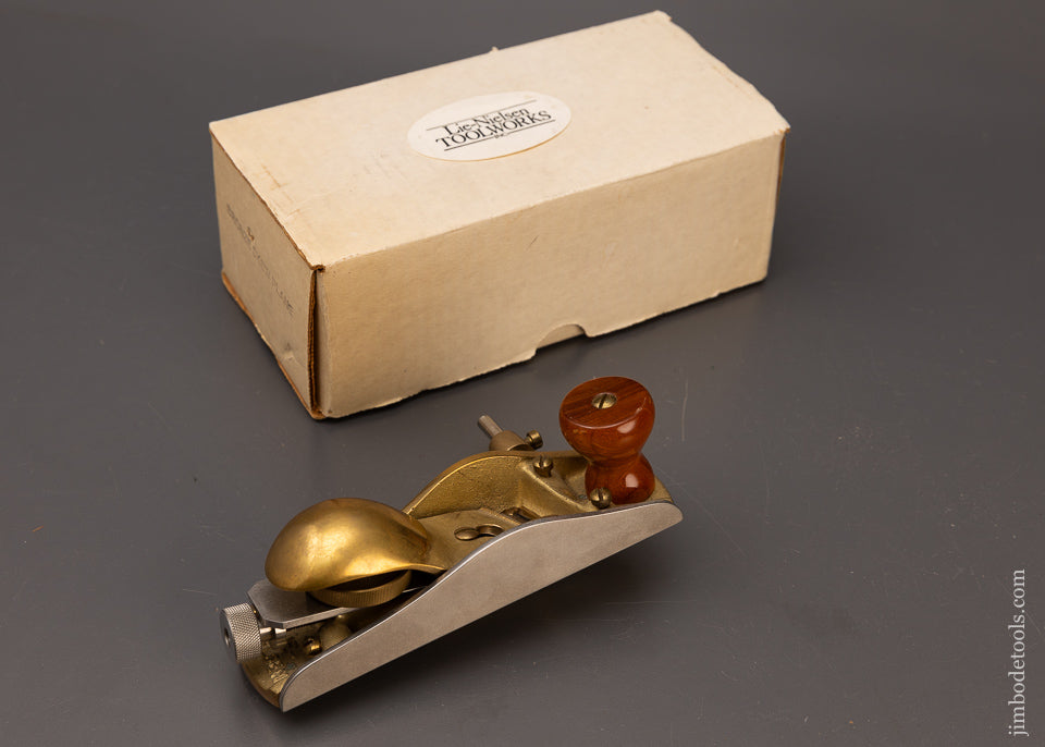 LIE NIELSEN No. 140 Bronze Skew Block Plane Mint in Box - 111747
