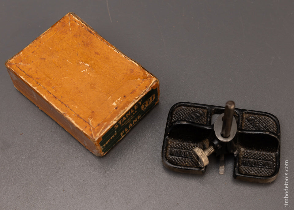 STANLEY No. 271 Router Plane Mint in Box - 111752