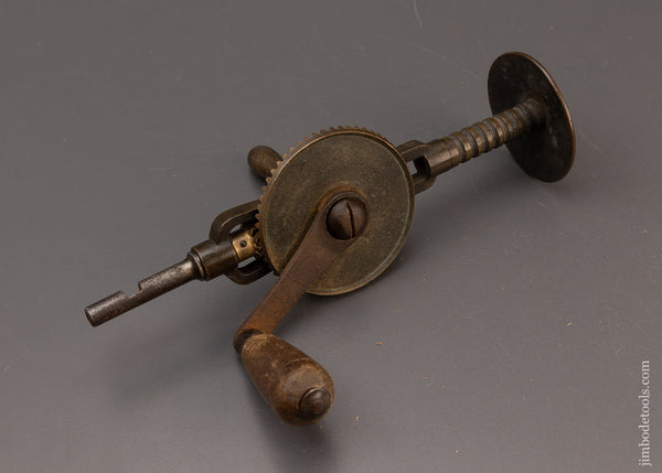Pretty Brass Framed Antique Drill - 111754
