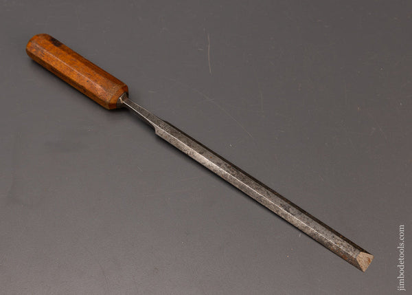 1/2 x 11 1/8 Inch Long, Thin Paring Chisel H. YORK - 111778