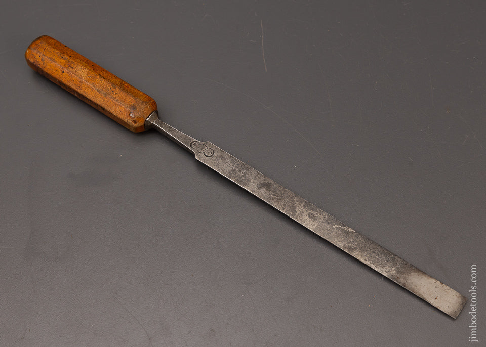 1/2 x 11 1/8 Inch Long, Thin Paring Chisel H. YORK - 111778