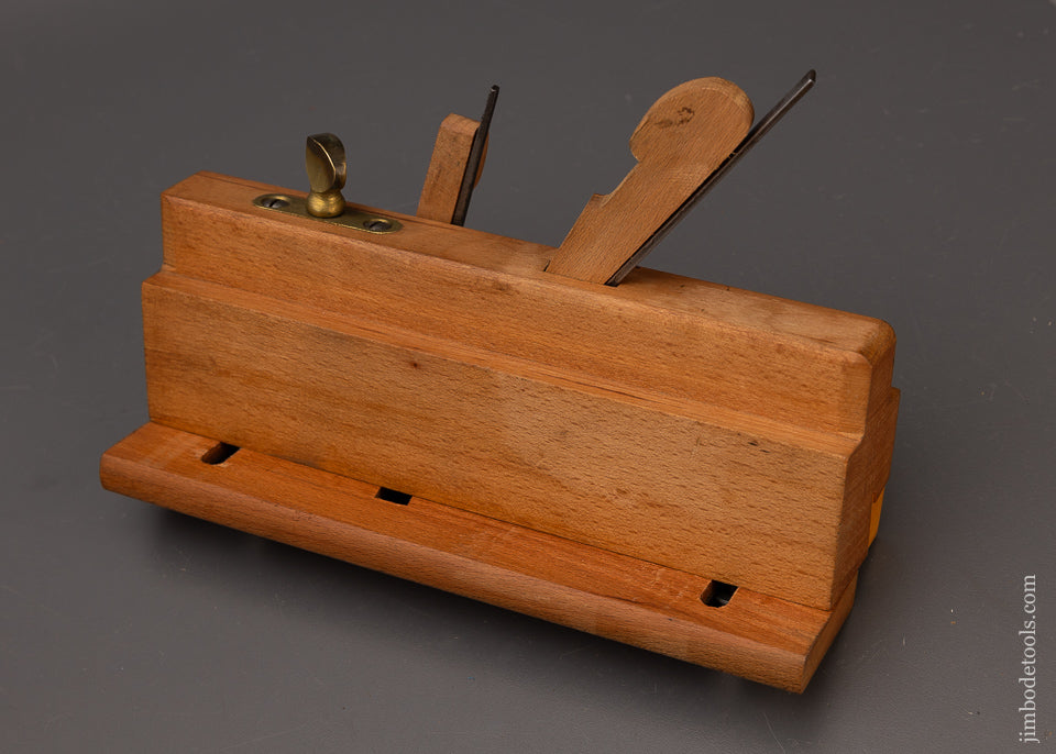 Dead Mint Unused Wooden Moving Filletster Plane by SALMEN - 111782