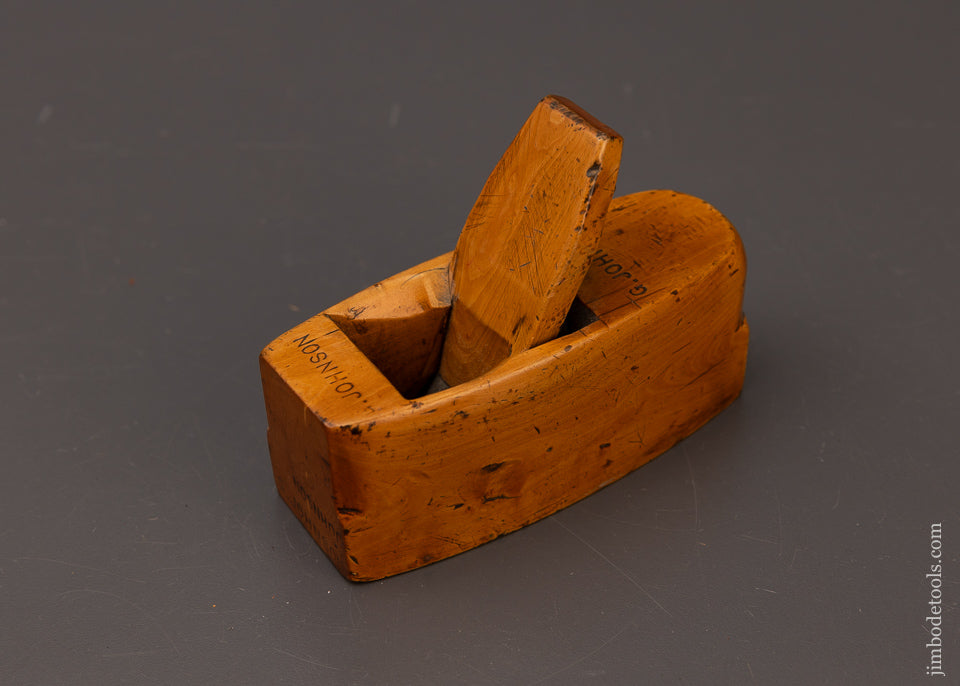 4 Inch Solid Boxwood Coffin Smooth Plane - 111783