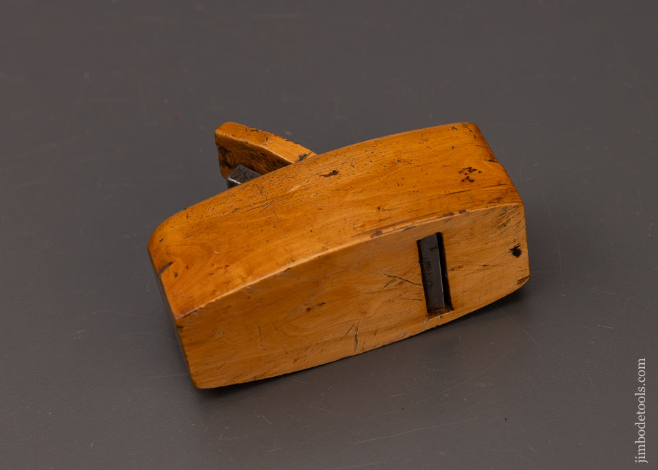 4 Inch Solid Boxwood Coffin Smooth Plane - 111783