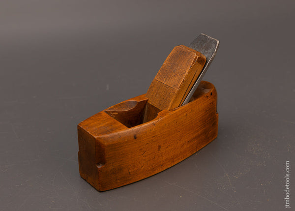 Miniature 4 Inch Boxwood Coffin Smooth Plane by PRESTON - 111796