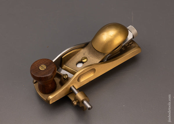 BRONZE LIE NIELSEN No. 140 Skew Block Plane with Rosewood Knob - 111818