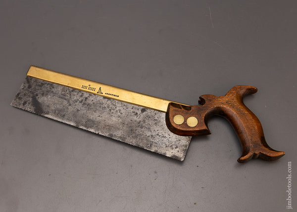 Just Sharpened SORBY Brass Back Dovetail Saw - 111822