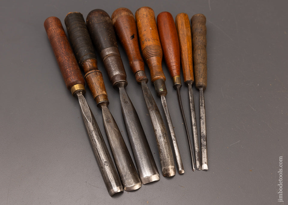 9 ADDIS Chisels Gouges - 111832