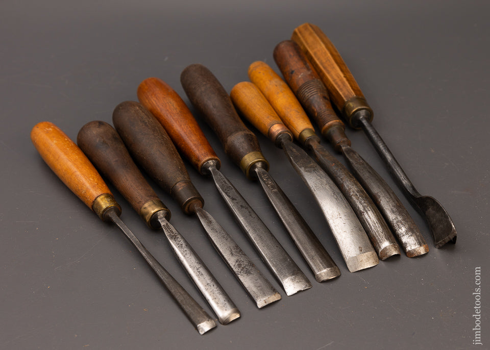 9 ADDIS Chisels Gouges - 111835