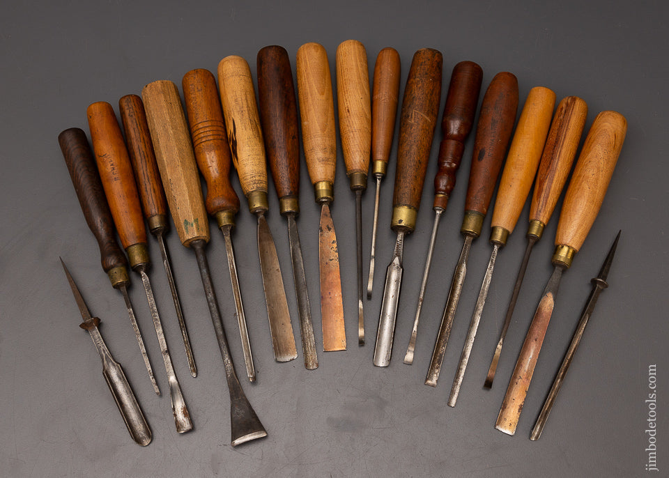 18 Good Carving Chisels Gouges - 111840