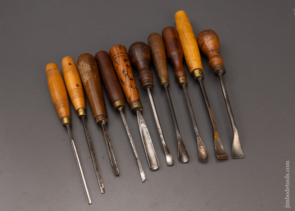 10 Good Carving Chisels Gouges by ADDIS - 111842 – Jim Bode Tools