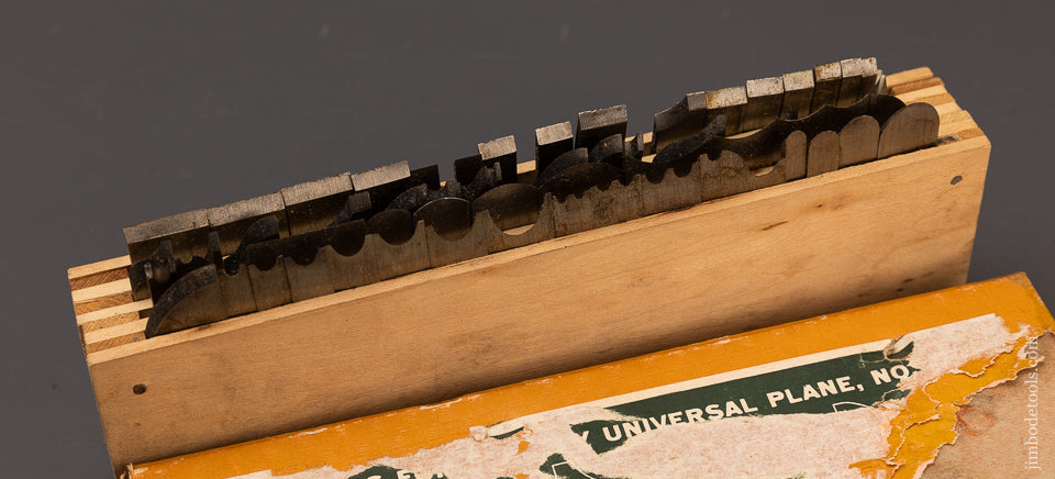 Mint Unused 100% Complete STANLEY No. 55 Combination Plane in Original Box - 111855