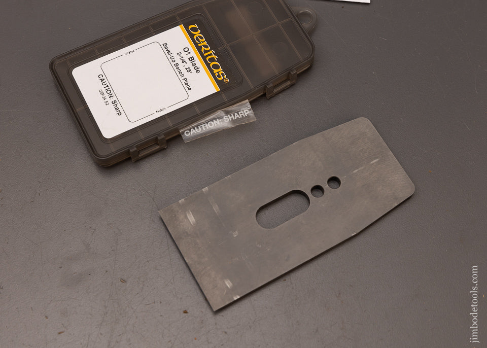 Mint in Box VERITAS 01 Blade for Bevel Up Bench Plane - 111872