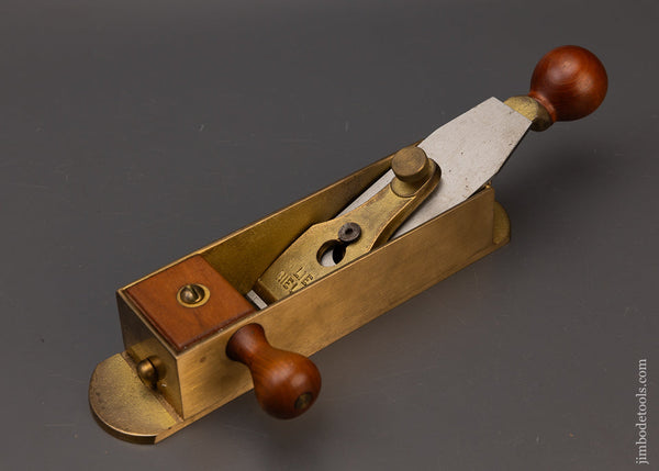 Long-Ago DISCONTINUED Bronze LIE NIELSEN No. 9 Piano Maker’s Miter Plane - 111883