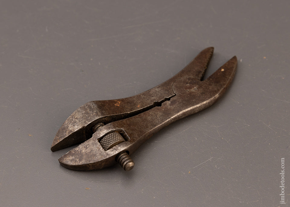 Awesome & Rare! 5 inch STANLEY TRIPLET Adjustable Wrench - 111890
