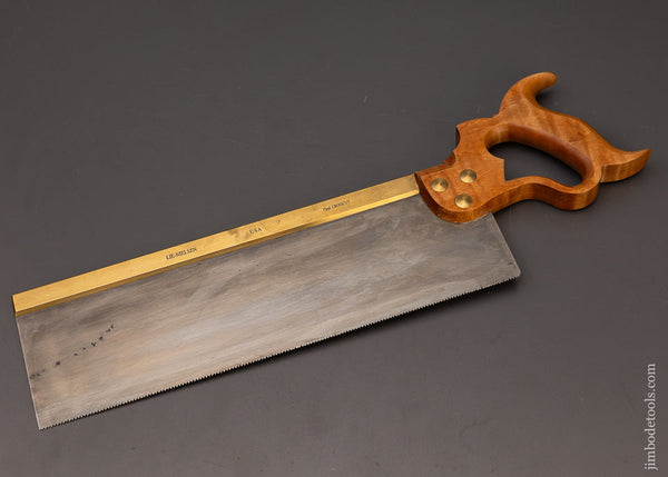 Large LIE NIELSEN Brass Back Carcass Saw - 111948