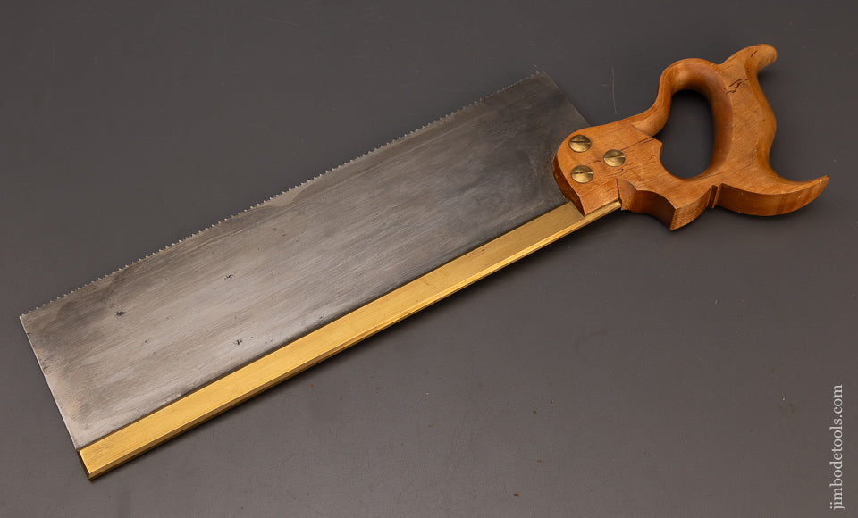 Large LIE NIELSEN Brass Back Carcass Saw - 111948