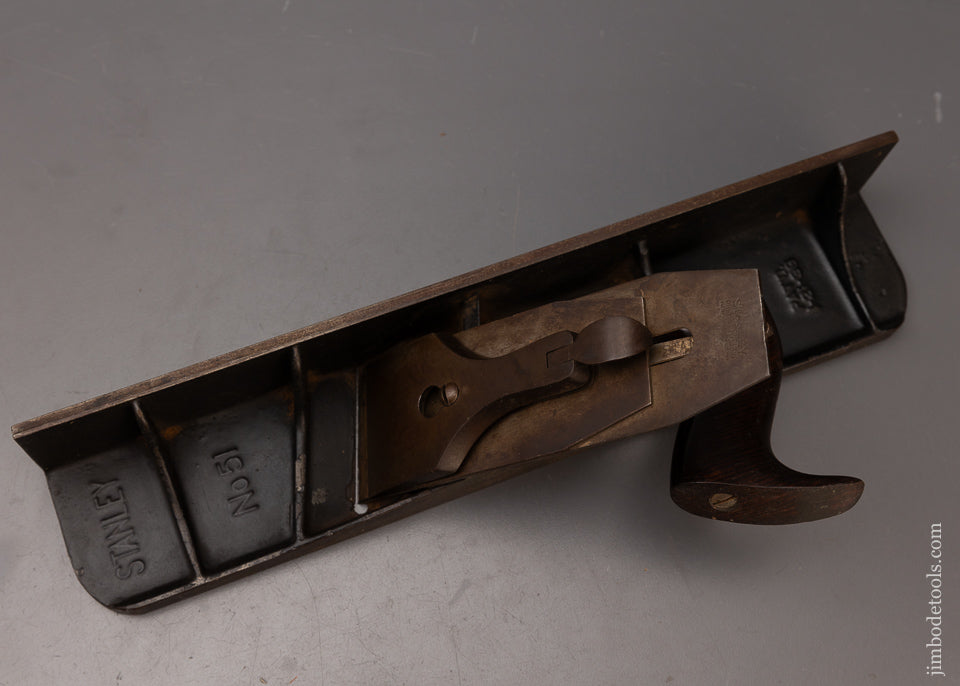 Fine STANLEY No. 51 Chute Board Plane Shoot Board Plane - 111962
