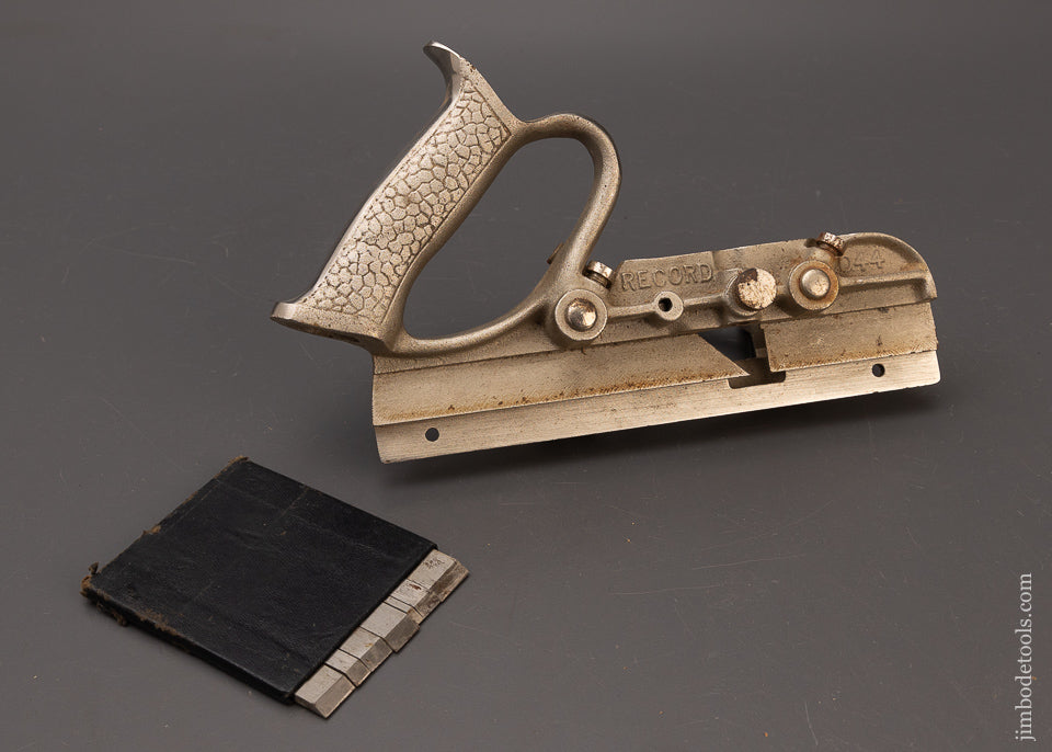 Extra Fine RECORD No. 044 Plow Plane 100% Complete - 110964