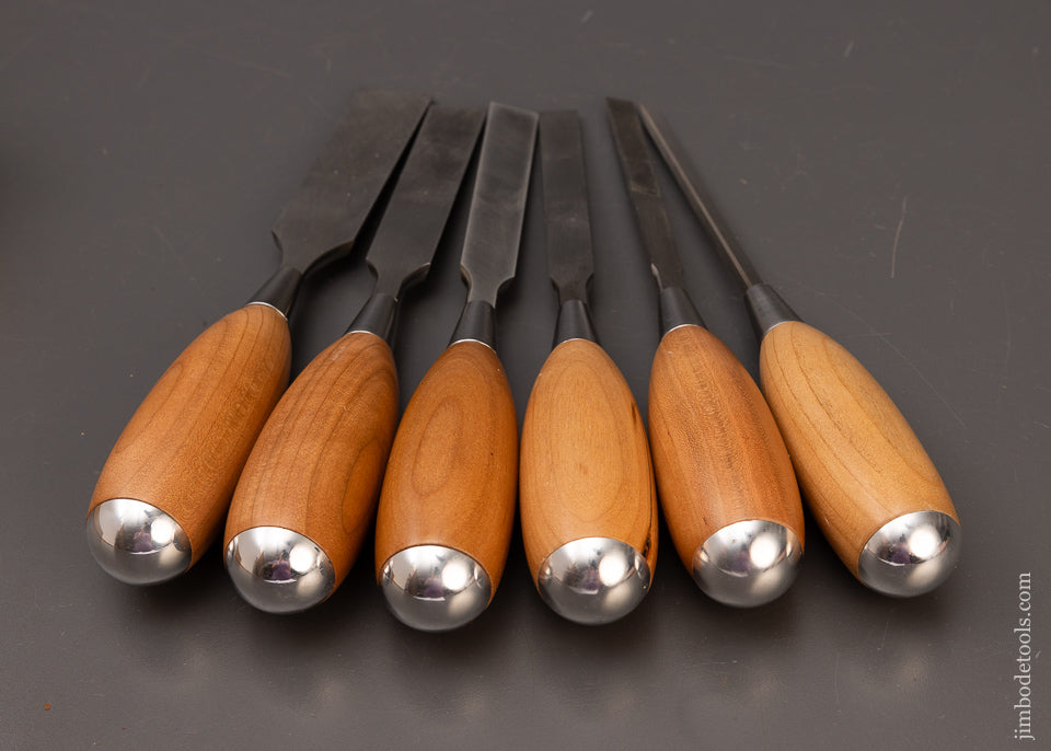 Mint Set of 6 ROB COSMAN IBC Bench Chisels - 111972
