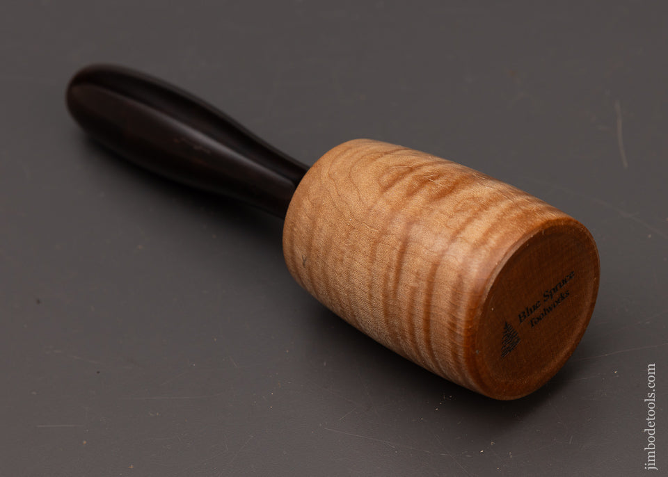 Near Mint BLUE SPRUCE TOOL WORKS  16 Ounce Mallet with Cocobolo Handle - 111979