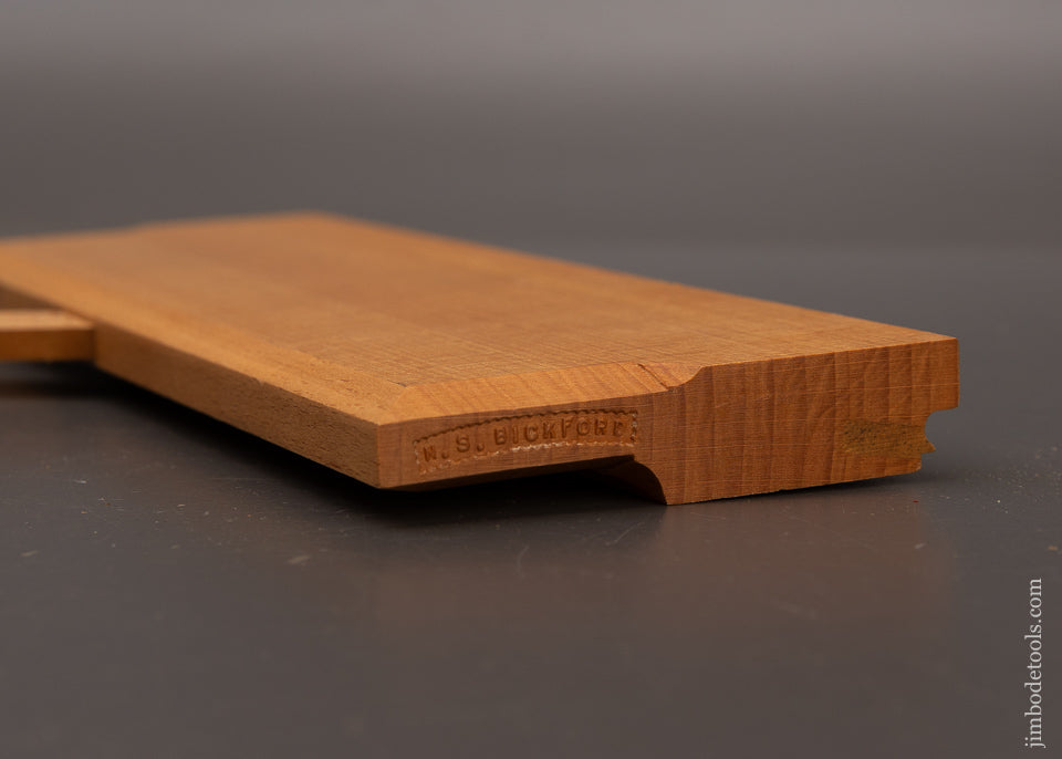 Mint M.S. BICKFORD 3/16 Side Bead Moulding plane - 111987