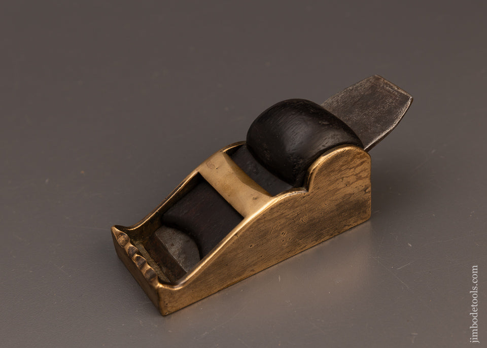 Fancy Gunmetal Rosewood Infill Chariot Plane - 111994