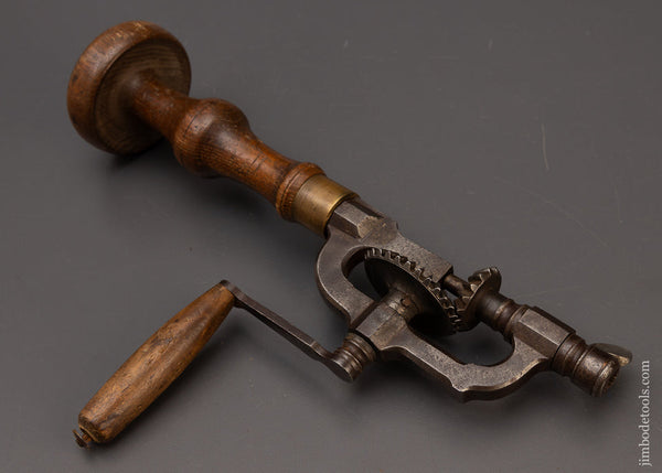 Pretty Iron Framed Hand Drill - 112011