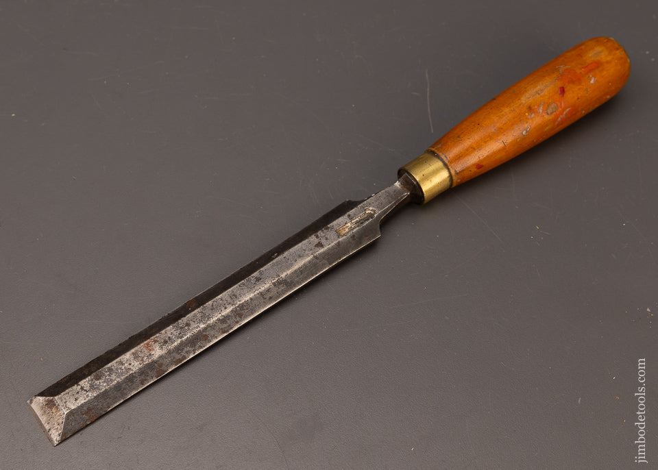 Long, Thin Boxwood Handled Paring Chisel 7/8 Inch MARPLES - 112055