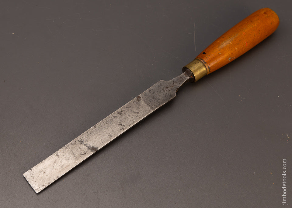 Long, Thin Boxwood Handled Paring Chisel 7/8 Inch MARPLES - 112055