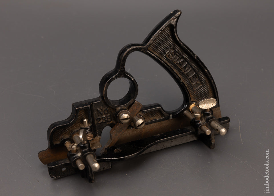 Fine STANLEY No. 238 Plow Plane with Stop and 1/4 Inch Cutter - 112067