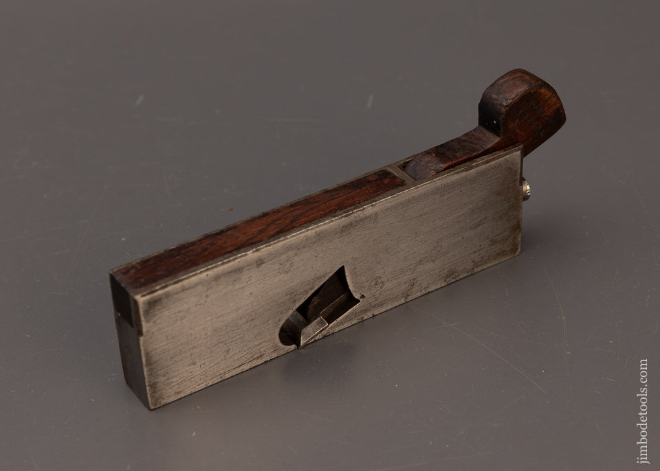 Rare Sized Signed TYZACK LONDON Tiny Shoulder Plane Rosewood Infill - 112080