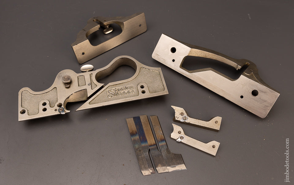 Mint & 100% Complete STANLEY No. 444 Dovetail Plane in Original Box - 112088